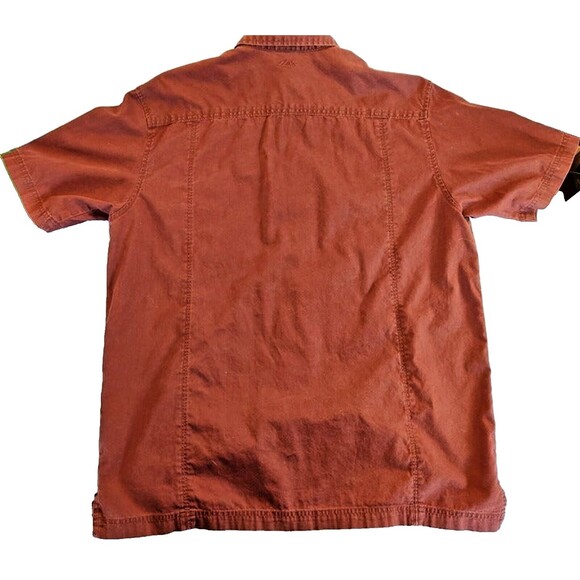 Columbia Sportswear Men's Button Down Short Sleeve Shirt Metal Buttons SZ L - Picture 2 of 7